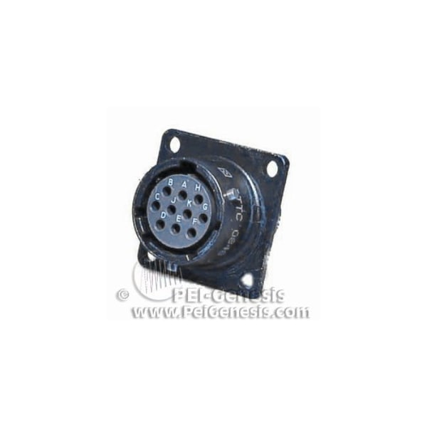 Pin & Sleeve Receptacle, 13/22 A, 15 Pole, Spring Clamp Terminals Wire Connection Type